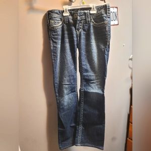 Size 26 Silver jeans